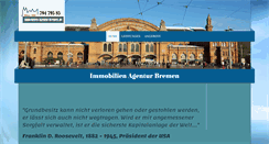 Desktop Screenshot of immobilien-agentur-bremen.de